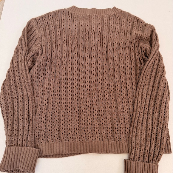 Vince Camuto Tan Knit Cardigan - Picture 5 of 5